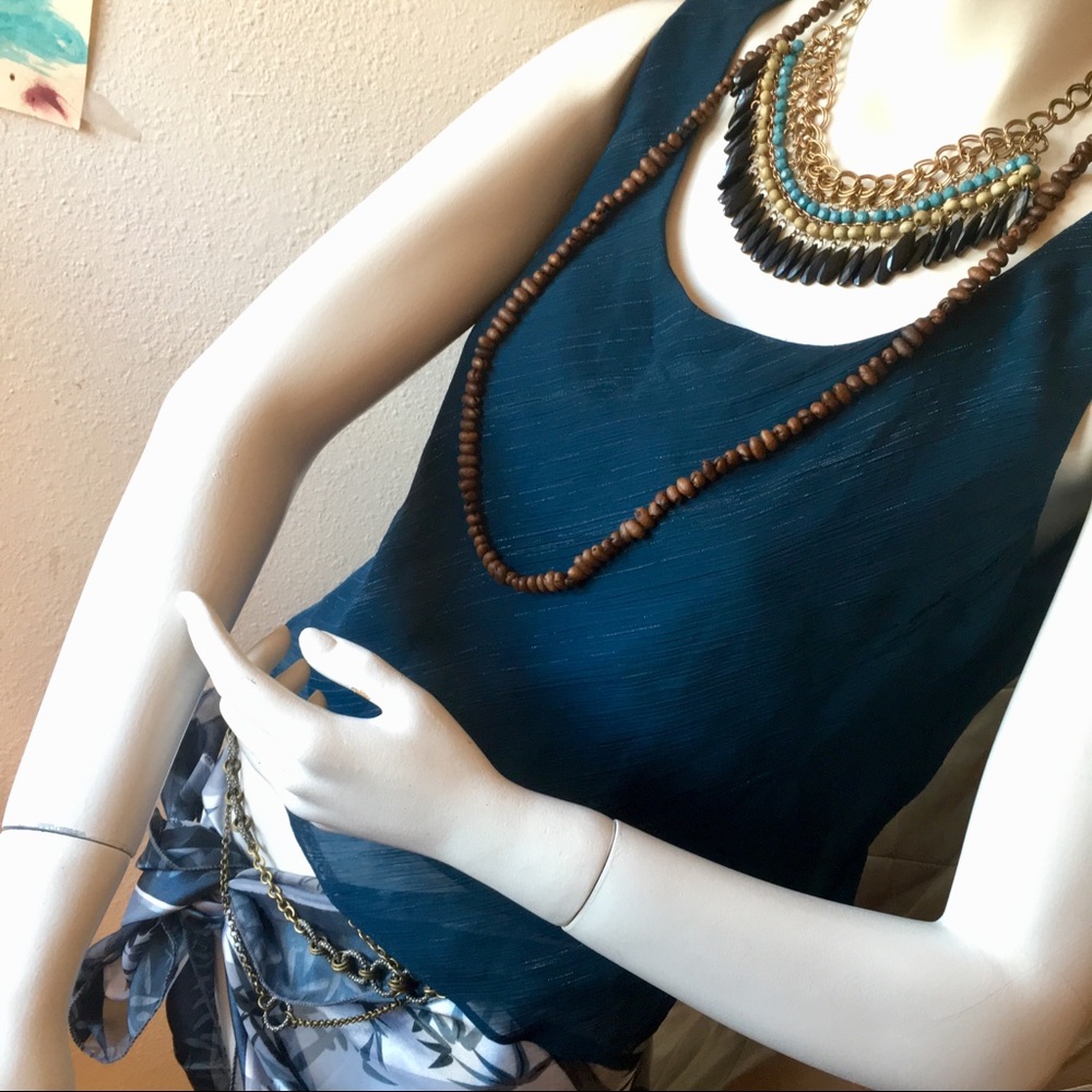 💍Vintage Emma James Dresses Camisole Boho Top